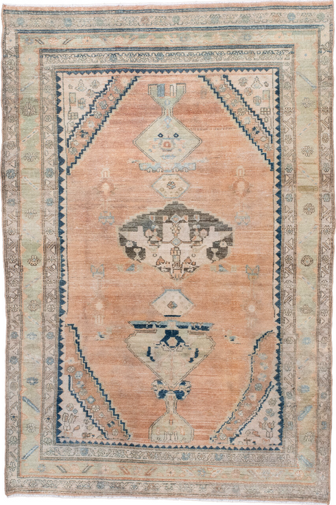 Antique Malayer Area Rug (4' x 6')